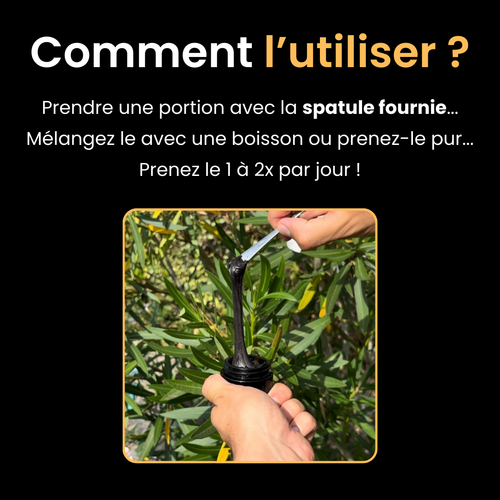 Comment prendre du Shilajit en résine ?